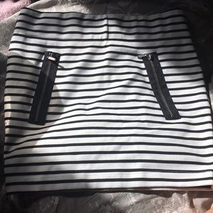 Striped skirt